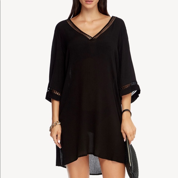 Jets Jetson Black Kaftan